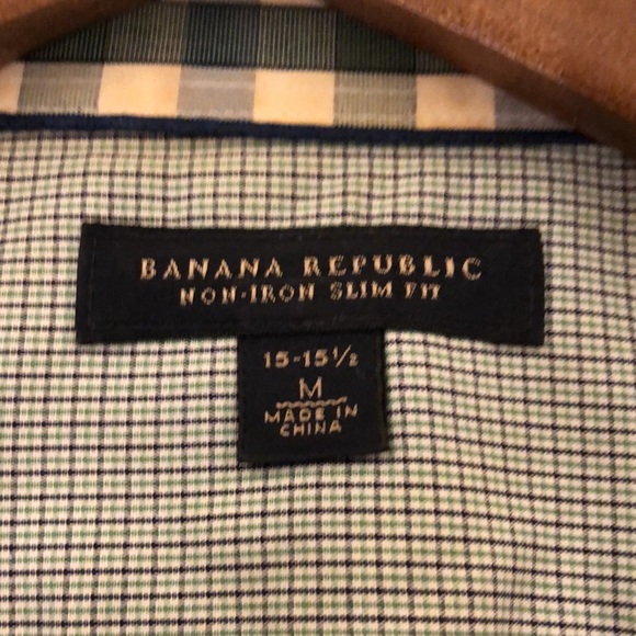 Banana Republic Non-Iron Slim Fit Dress Shirt - Picture 5 of 5